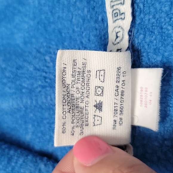 PINK Victoria's Secret size L blue hoodie - Picture 4 of 6